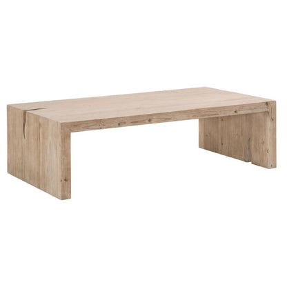 Reclaimed Wood Rectangle Coffee Table Sustainable Furniture Coffee Tables Sideboards and Things By Essentials For Living