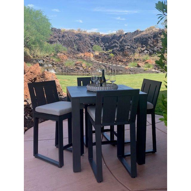 Redondo Aluminum Made Outdoor Pub Table -- view 3