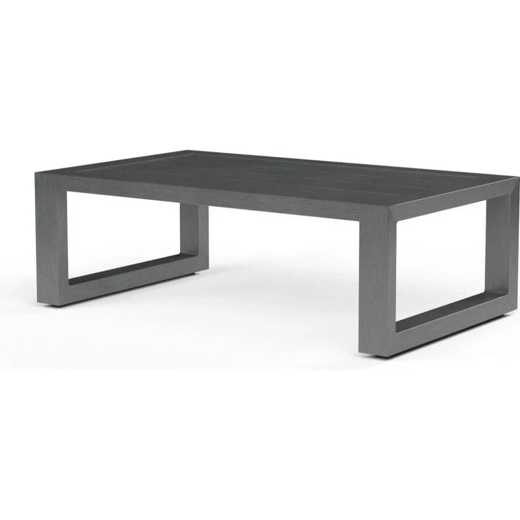 Redondo Aluminum Outdoor Coffee Table -- view 2