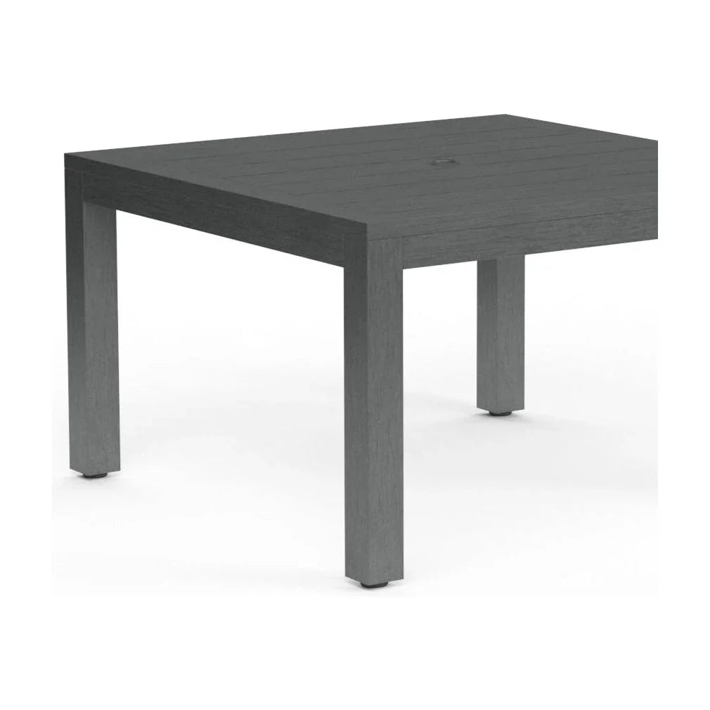 Redondo Aluminum Square Outdoor Dining Table -- view 2