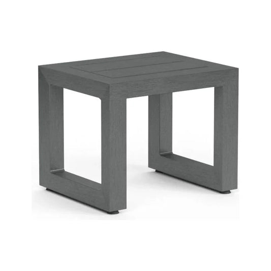Redondo Aluminum Square Outdoor End Table
