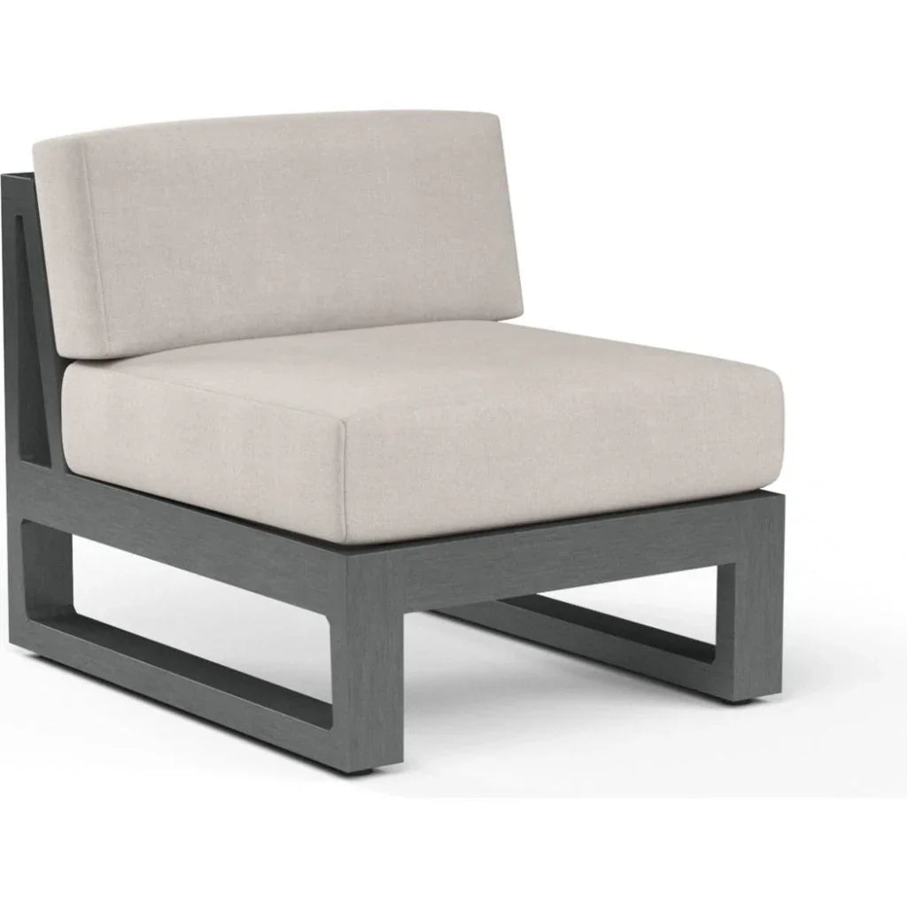Redondo Sunbrella Armless Outdoor Club Chair -- view 7