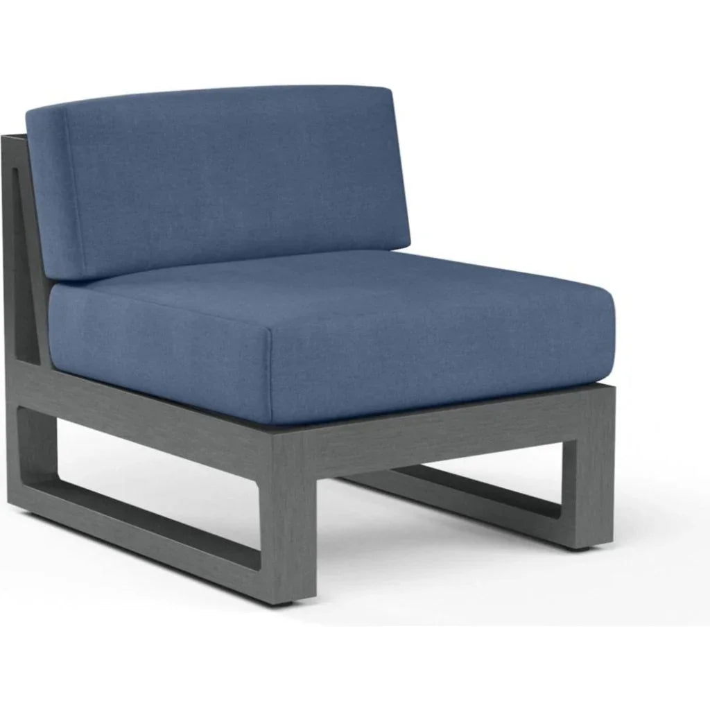 Redondo Sunbrella Armless Outdoor Club Chair -- view 3
