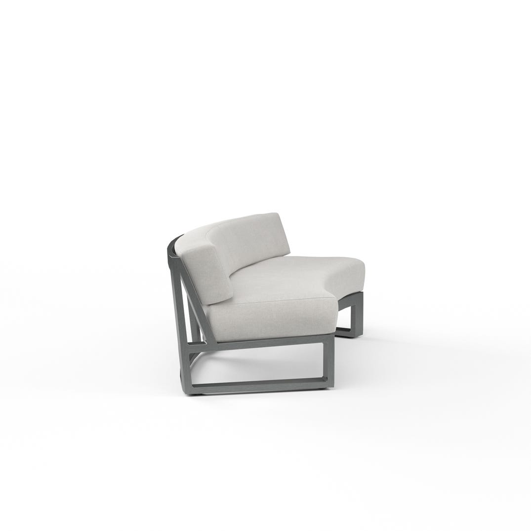 Redondo Sunbrella Outdoor Curved Sofa -- view 11