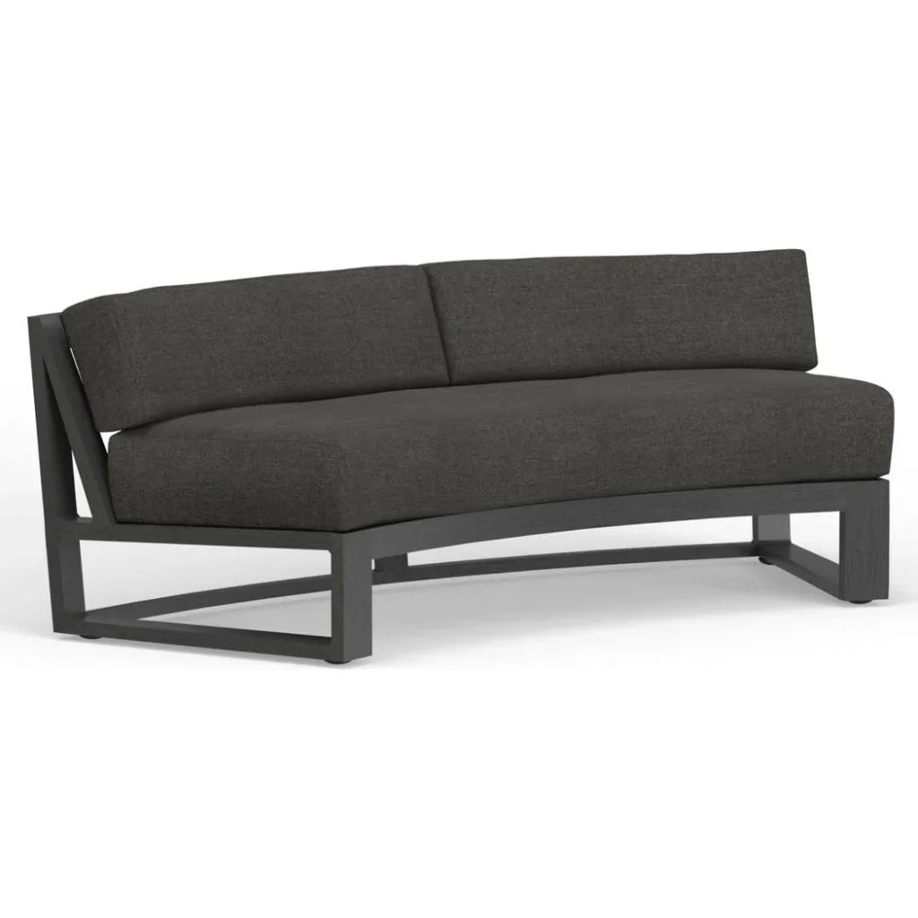 Redondo Sunbrella Outdoor Curved Sofa -- view 5