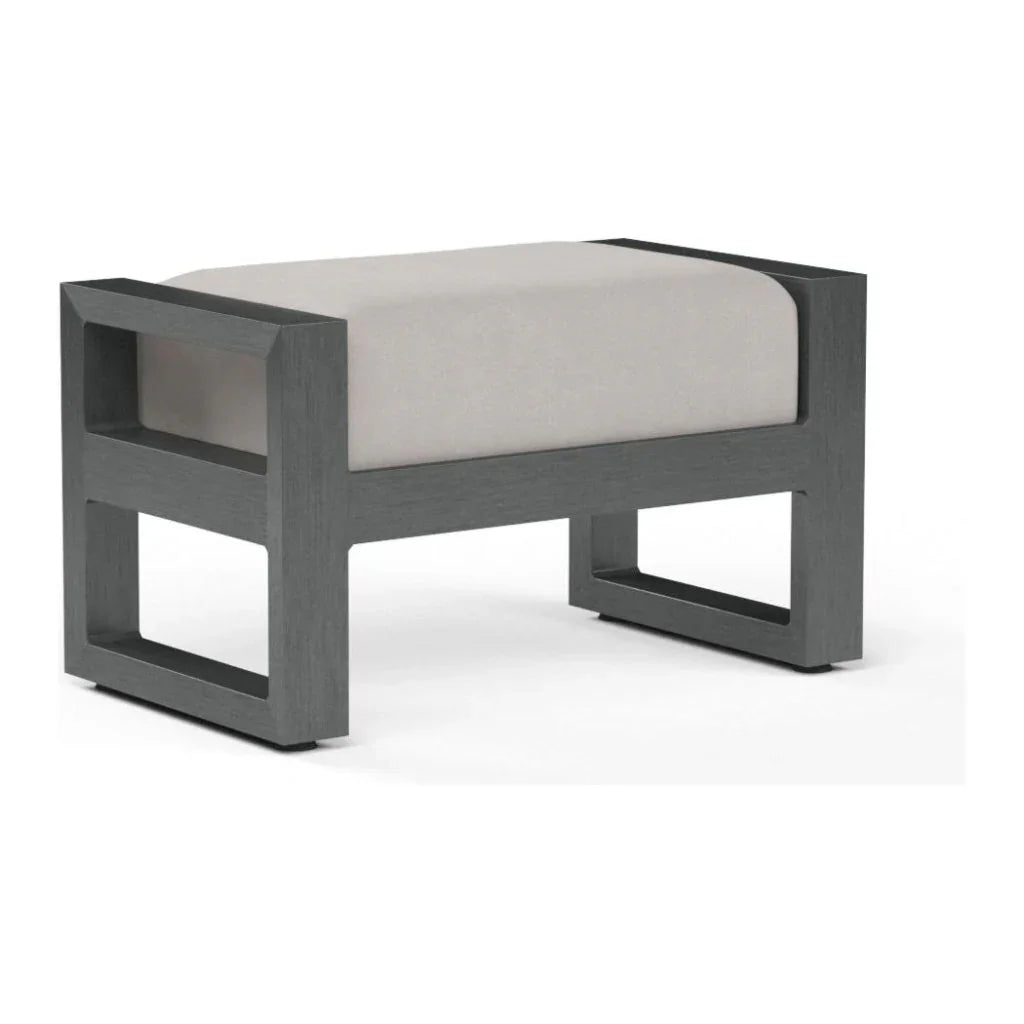 Redondo Sunbrella Outdoor Ottoman -- view 7