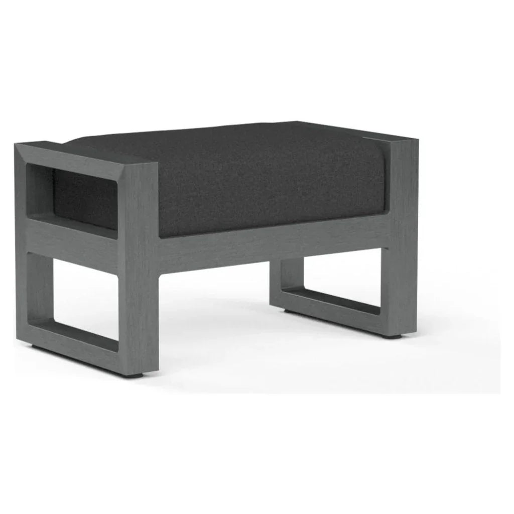 Redondo Sunbrella Outdoor Ottoman -- view 5