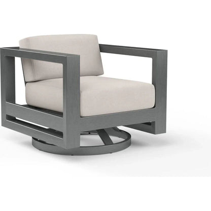 Redondo Sunbrella Swivel Outdoor Club Chair -- view 9