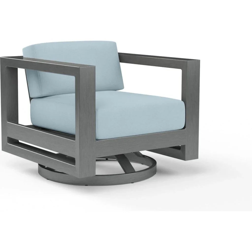 Redondo Sunbrella Swivel Outdoor Club Chair