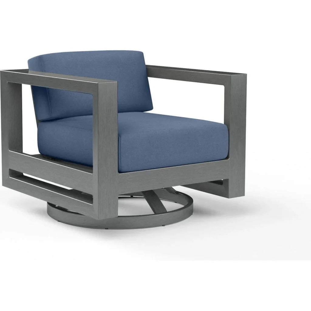 Redondo Sunbrella Swivel Outdoor Club Chair -- view 5