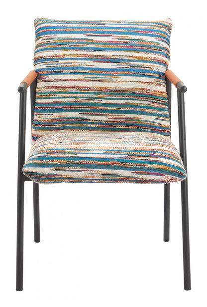 Zuo Modern Reduga Multicolor Textured Fabric Dining Chair