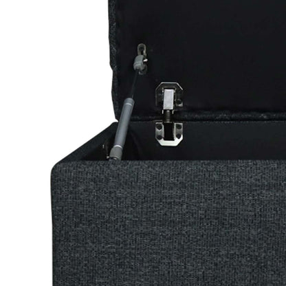 LH Home Reece Fabric Storage Ottoman