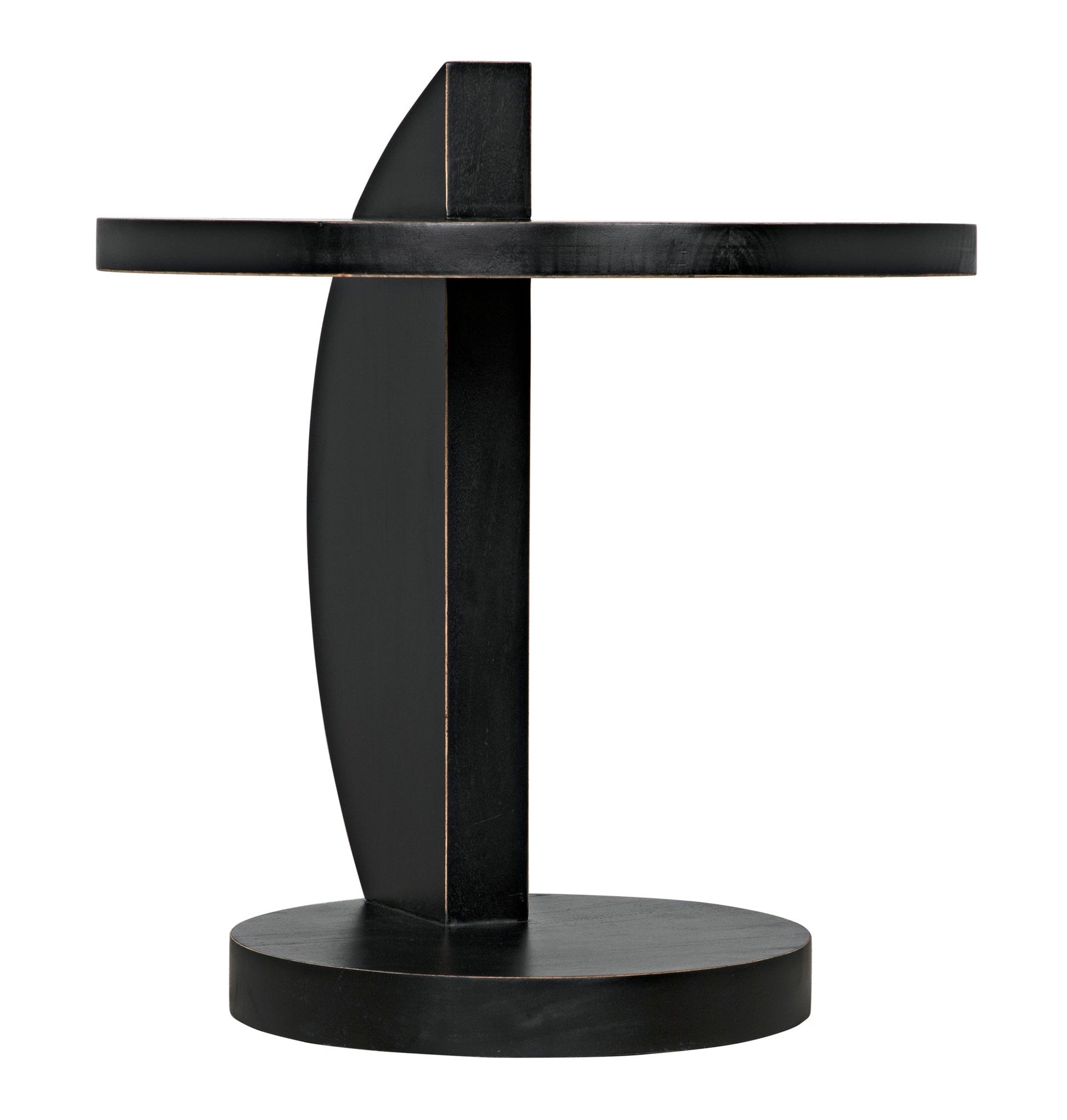 Reed Side Table-Side Tables-Noir-Sideboards and Things