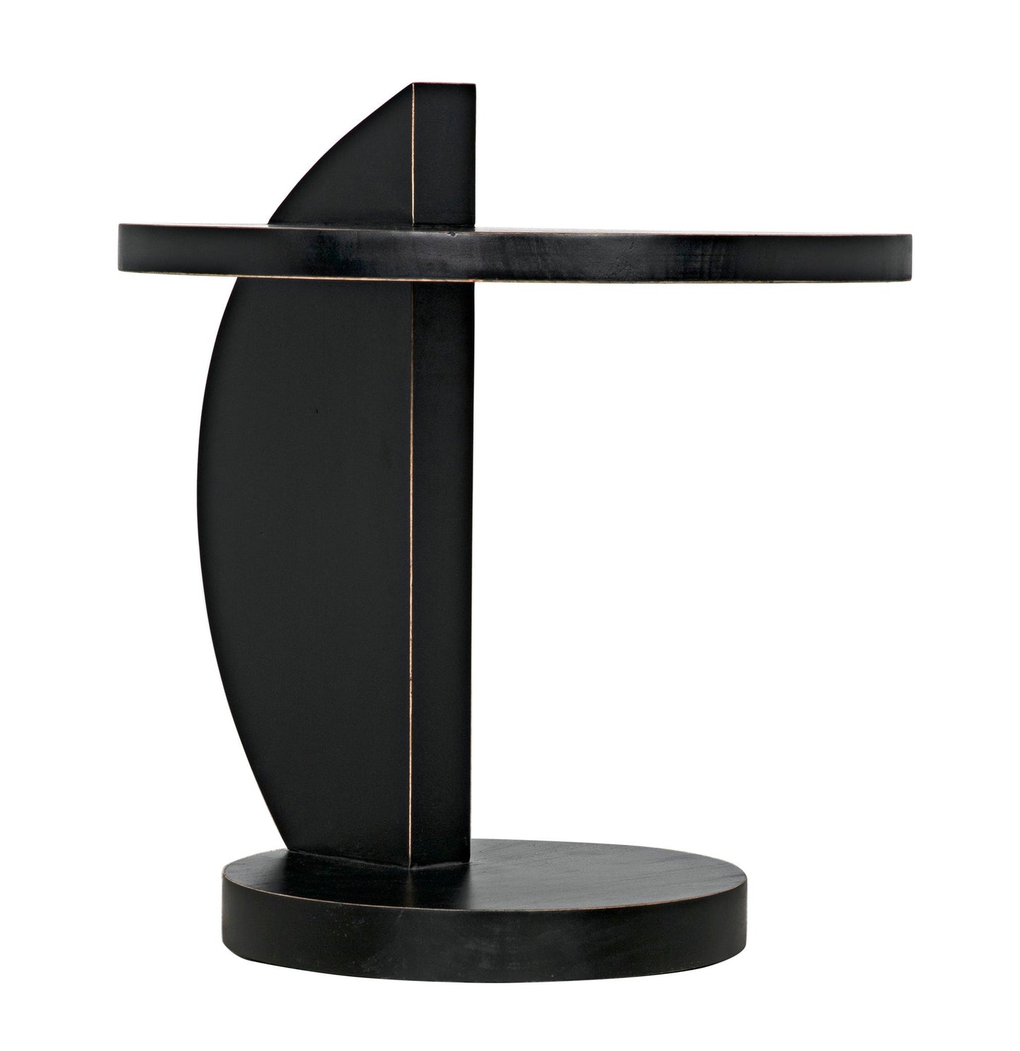 Reed Side Table-Side Tables-Noir-Sideboards and Things