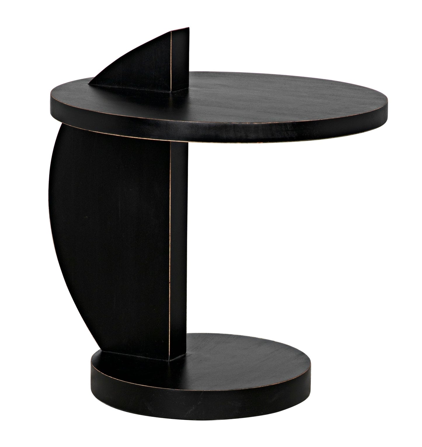 Reed Side Table-Side Tables-Noir-Sideboards and Things