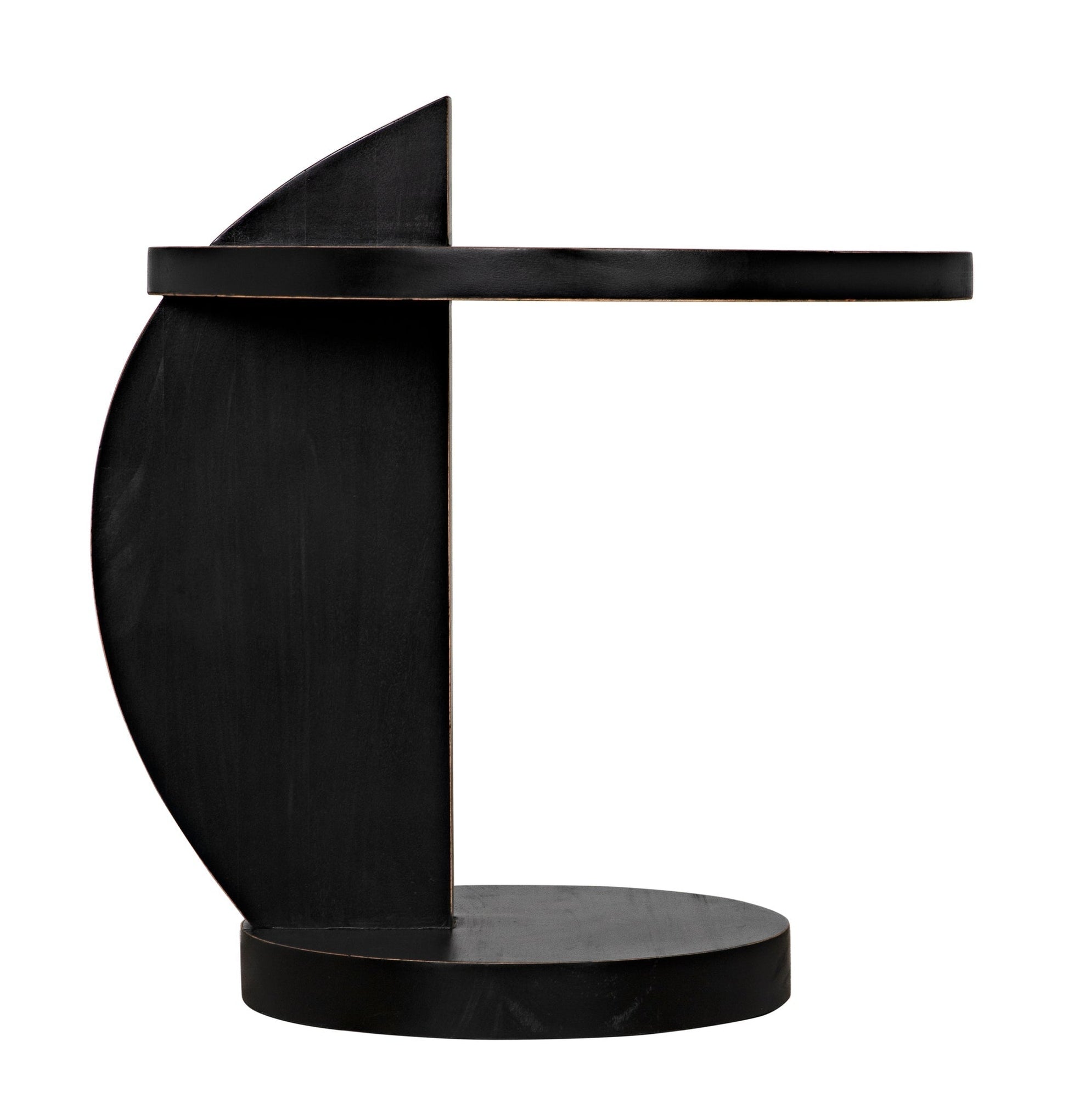 Reed Side Table-Side Tables-Noir-Sideboards and Things