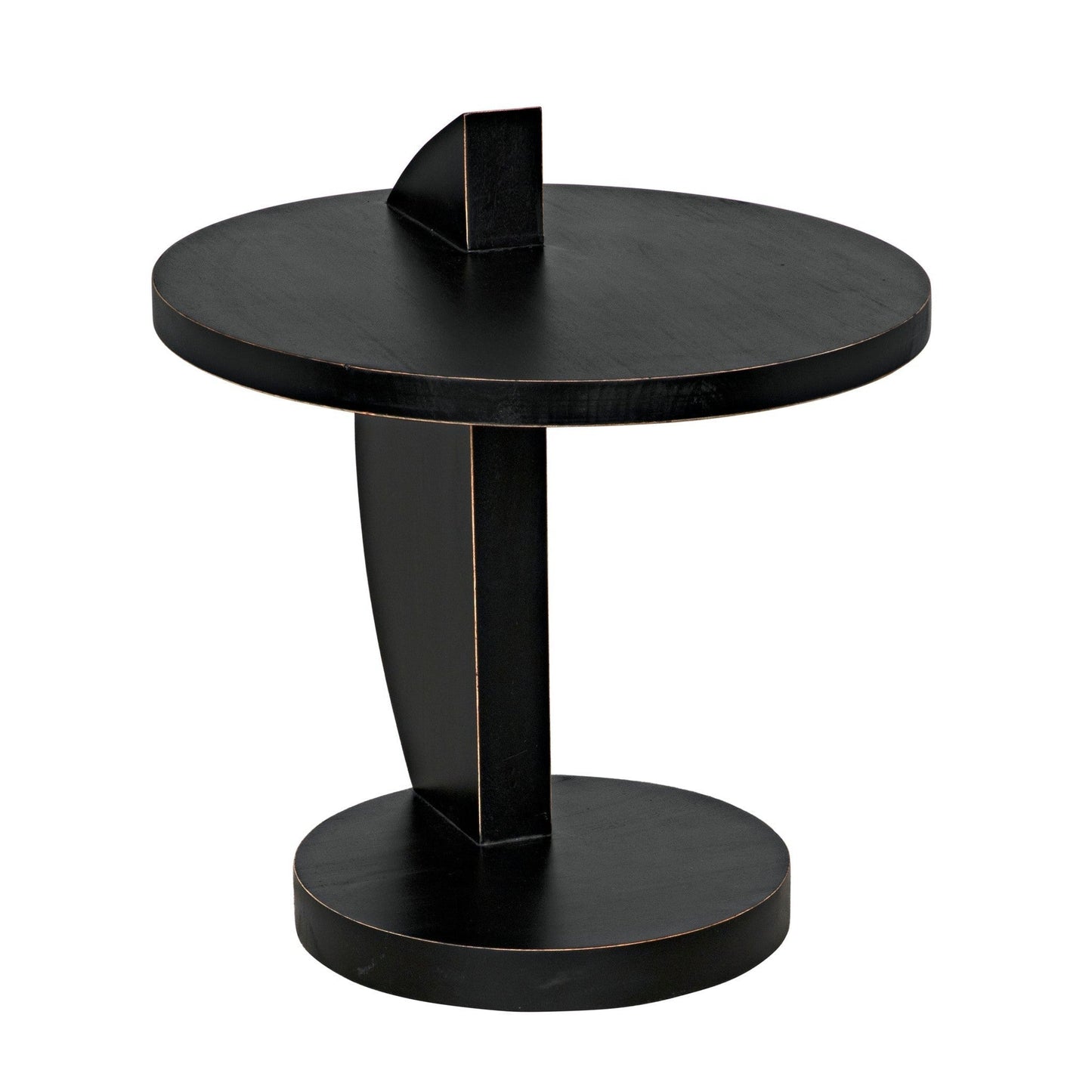 Reed Side Table-Side Tables-Noir-Sideboards and Things