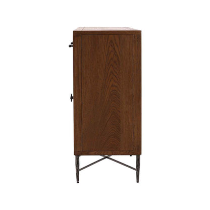 Reese Four Doors Wood Sideboard