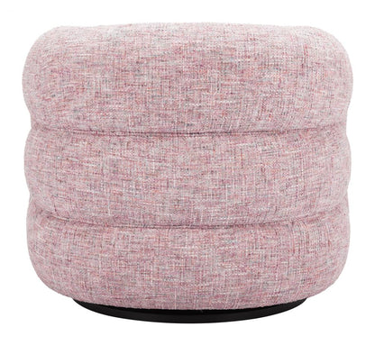 Zuo Modern Refine Textured Fabric Swivel Club Chair