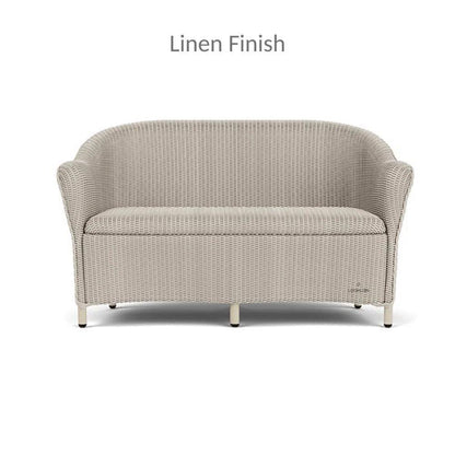 Reflections Wicker Padded Seat Loveseat -- view 5