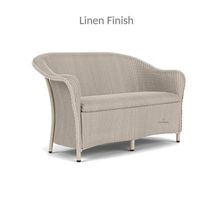 Reflections Wicker Padded Seat Loveseat -- view 6