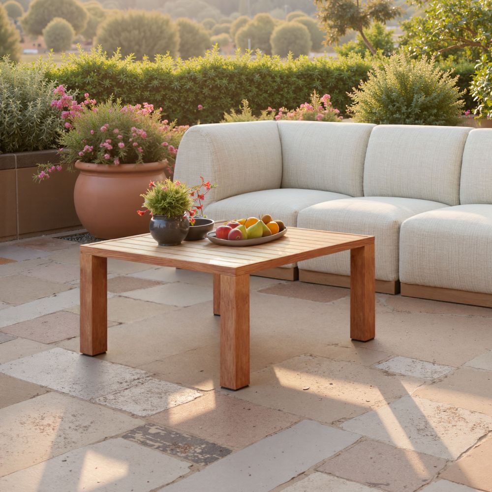 Zuo Modern Regels Aluminum Outdoor Coffee Table