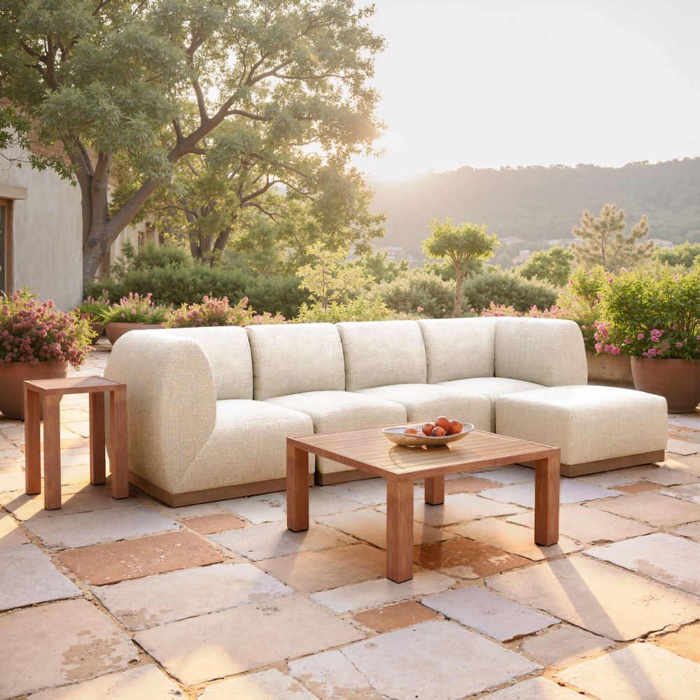 Zuo Modern Regels Aluminum Outdoor Coffee Table