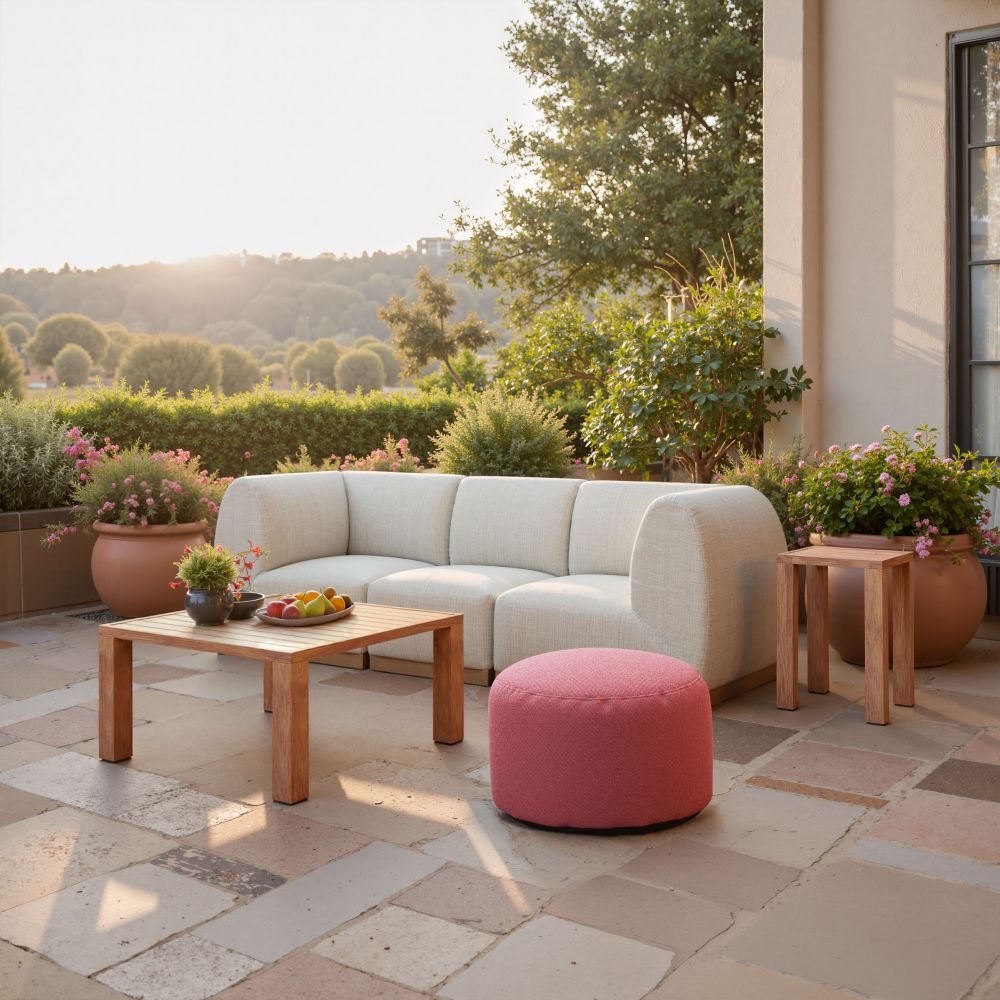 Zuo Modern Regels Aluminum Outdoor Coffee Table