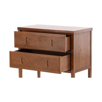 Regis Two Drawers Wood Chest