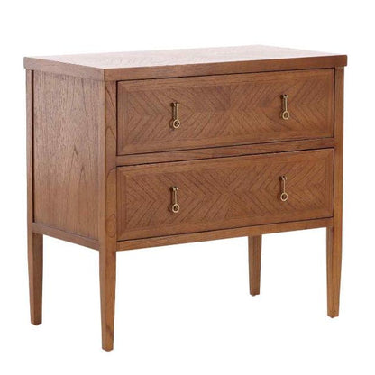 Regis Two Drawers Wood Chest