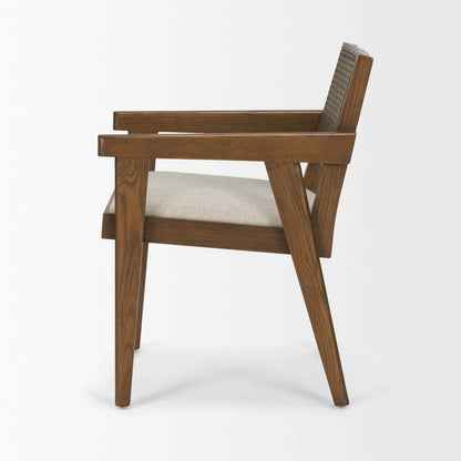 Mercana Reid Leather Dining Armchair 2PC