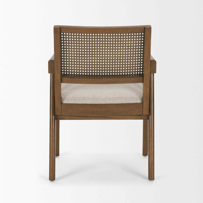 Mercana Reid Leather Dining Armchair 2PC