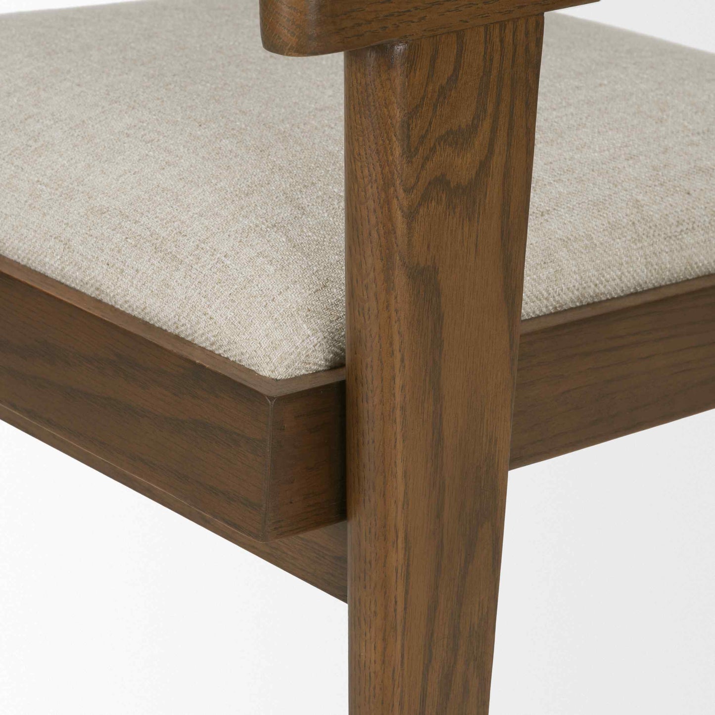 Mercana Reid Leather Dining Armchair 2PC