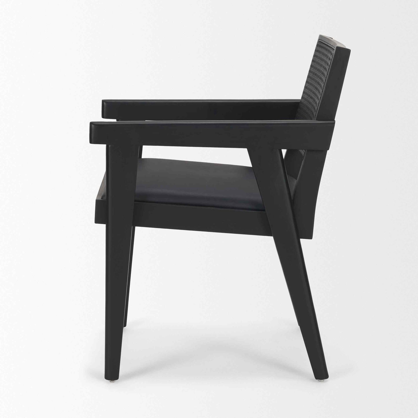 Mercana Reid Leather Dining Armchair 2PC