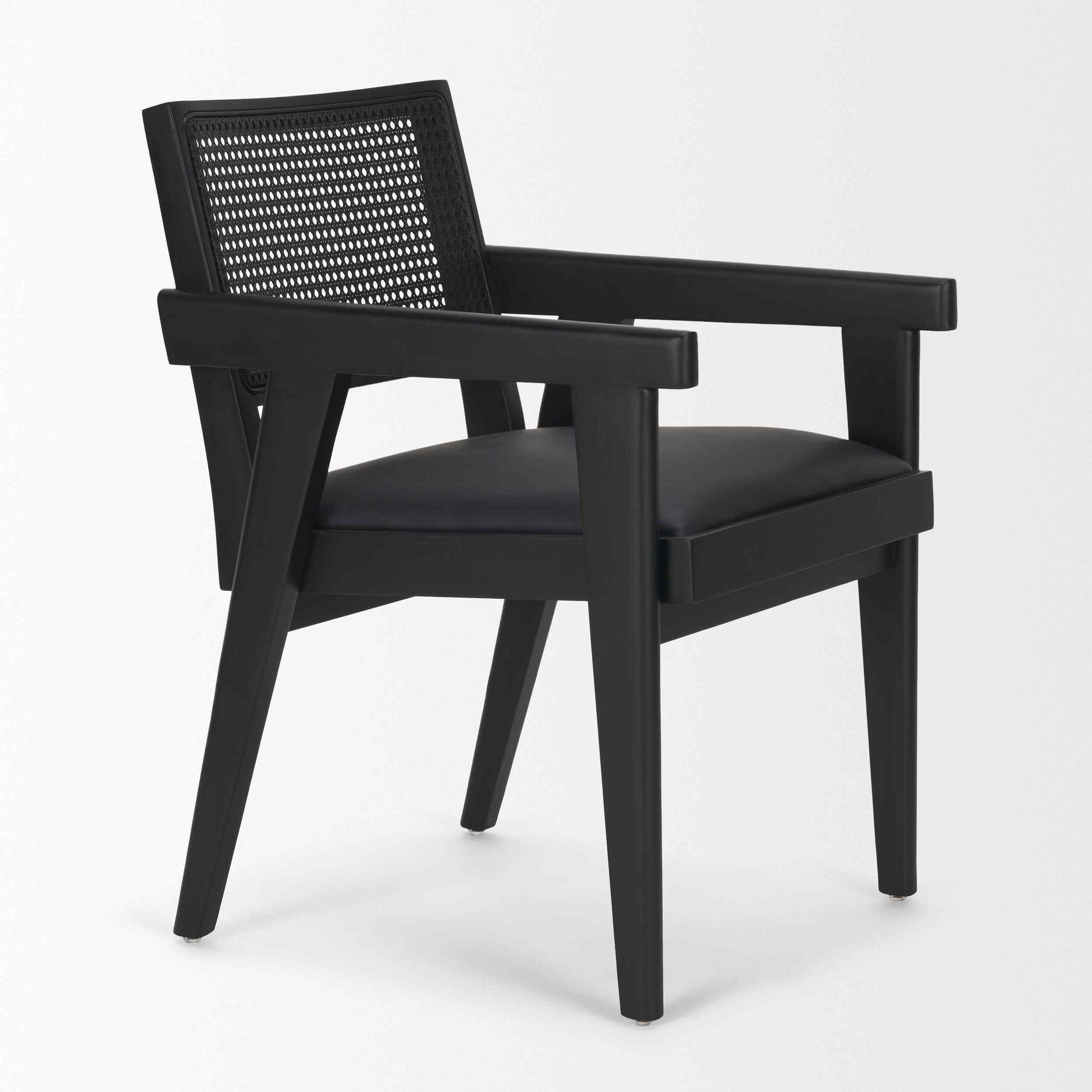 Mercana Reid Leather Dining Armchair 2PC