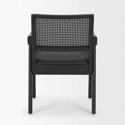Mercana Reid Leather Dining Armchair 2PC