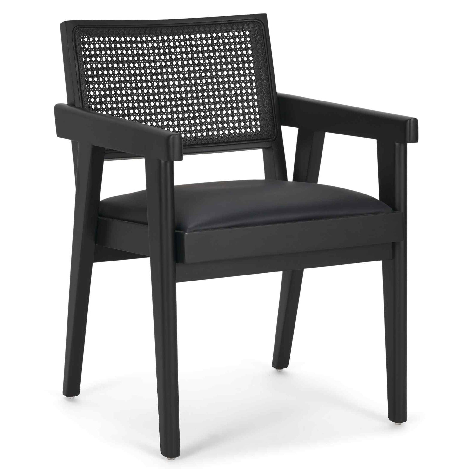 Mercana Reid Leather Dining Armchair 2PC