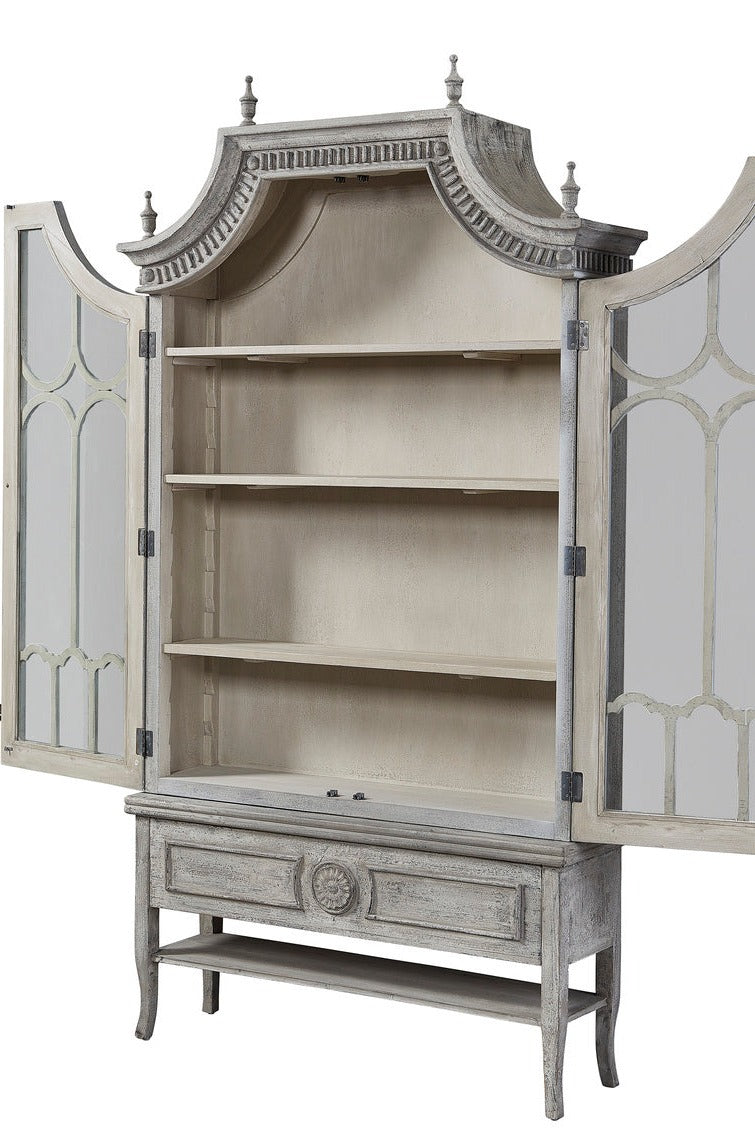 Reims Cathedral Arched Cabinet-Accent Cabinets-Furniture Classics-Sideboards and Things