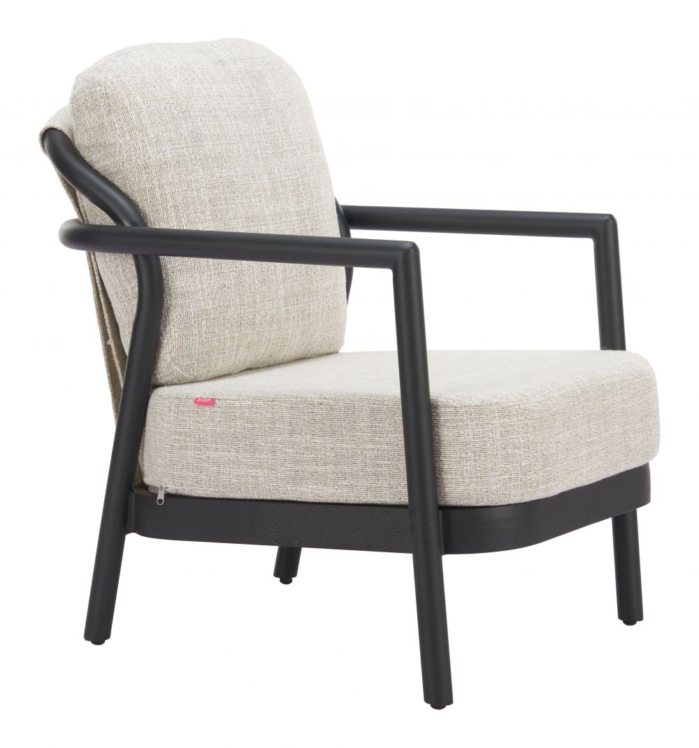 Zuo Modern Rein Olefin Fabric Outdoor Accent Chair