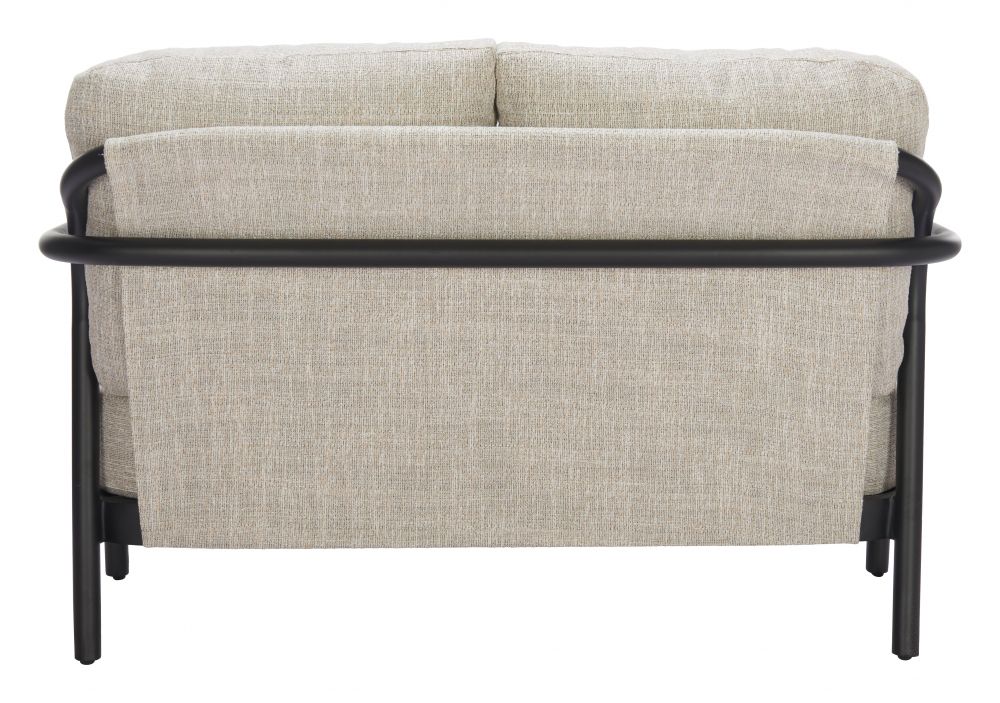 Zuo Modern Rein Olefin Fabric Outdoor Loveseat