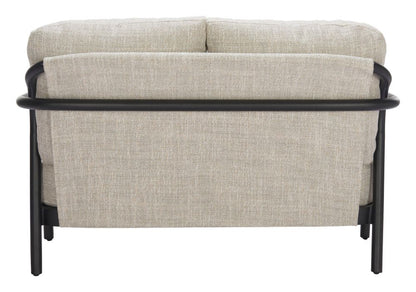 Zuo Modern Rein Olefin Fabric Outdoor Loveseat