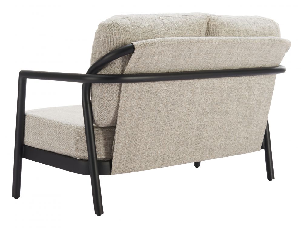 Zuo Modern Rein Olefin Fabric Outdoor Loveseat