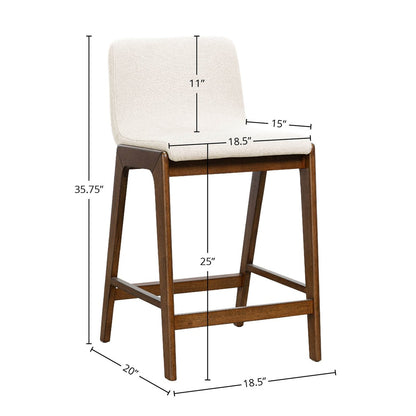 LH Home Remix Hand Crafted Fabric Barstool