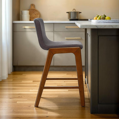 LH Home Remix Hand Crafted Fabric Barstool