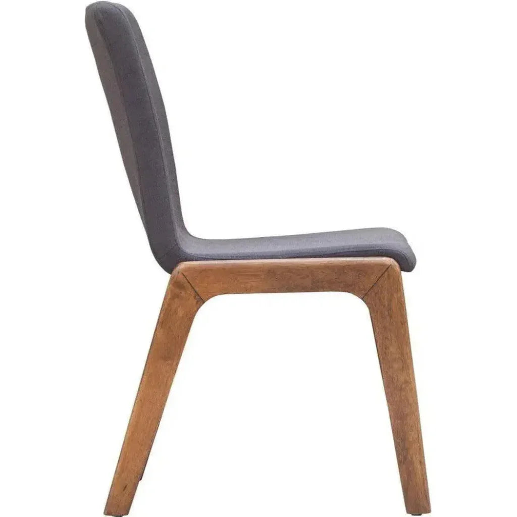 LH Home Remix Performance Fabric Armless Dining Chair 2PC