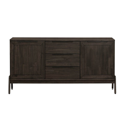 LH Home Remix Three Drawers Wood Sideboard