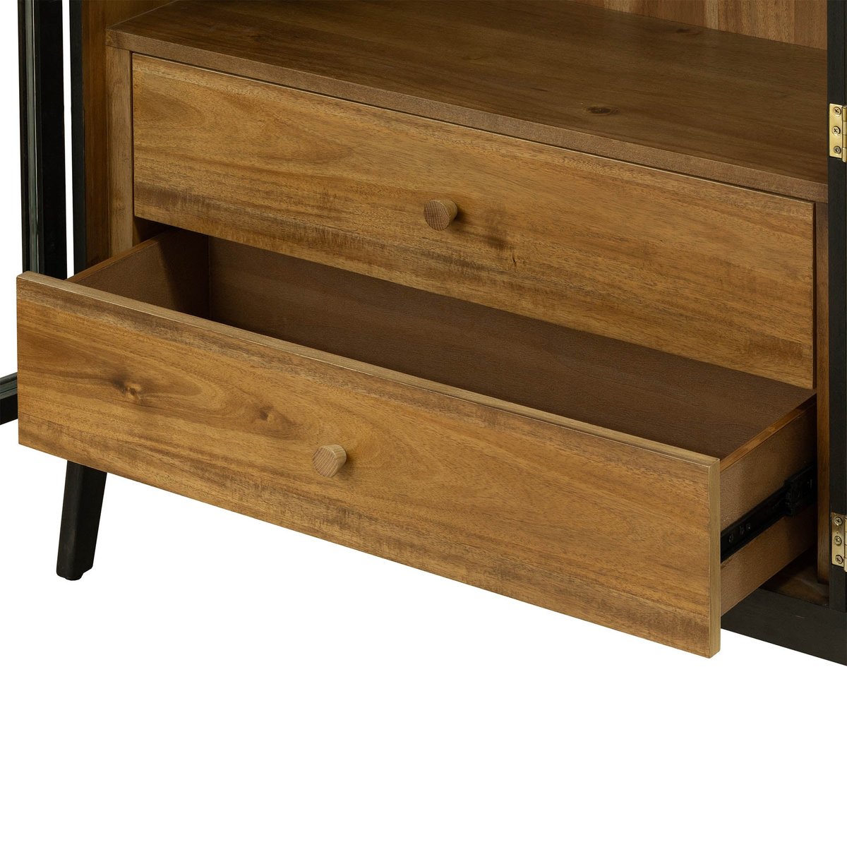 LH Home Remix Two Glass Doors Display Cabinet
