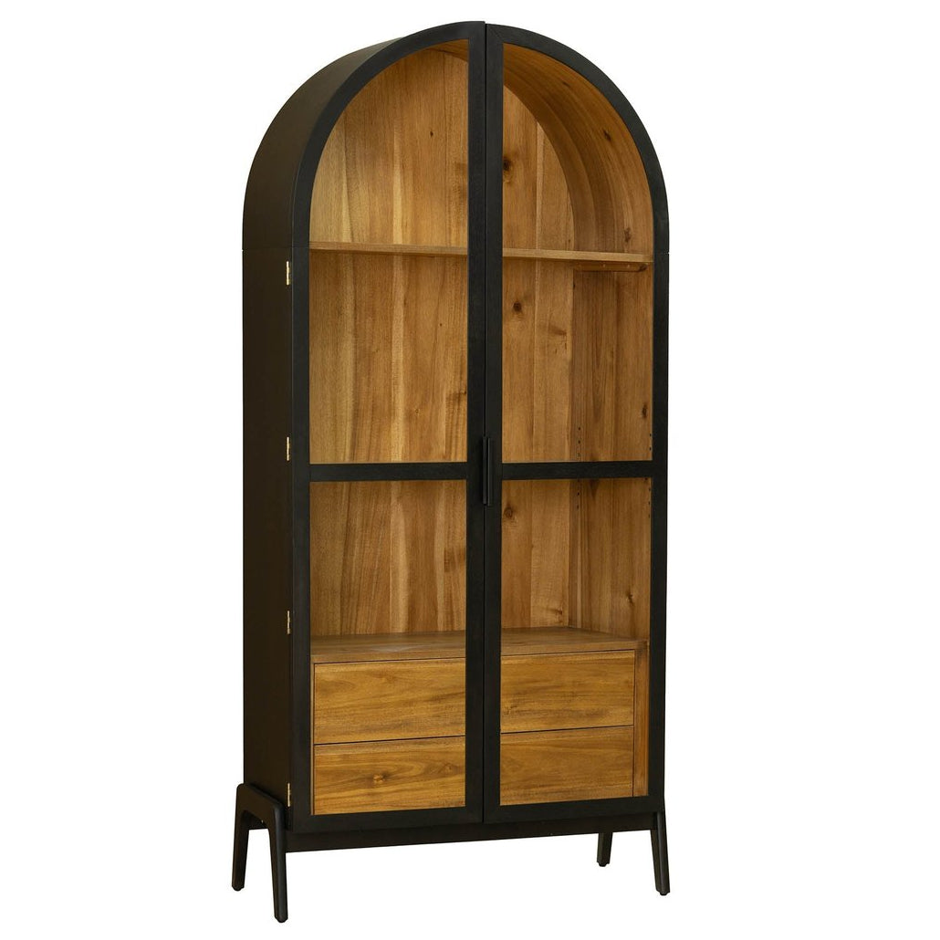 LH Home Remix Two Glass Doors Display Cabinet