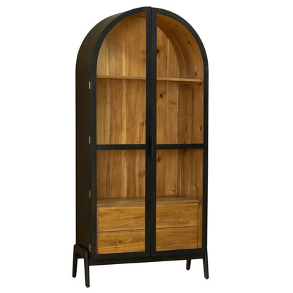 LH Home Remix Two Glass Doors Display Cabinet