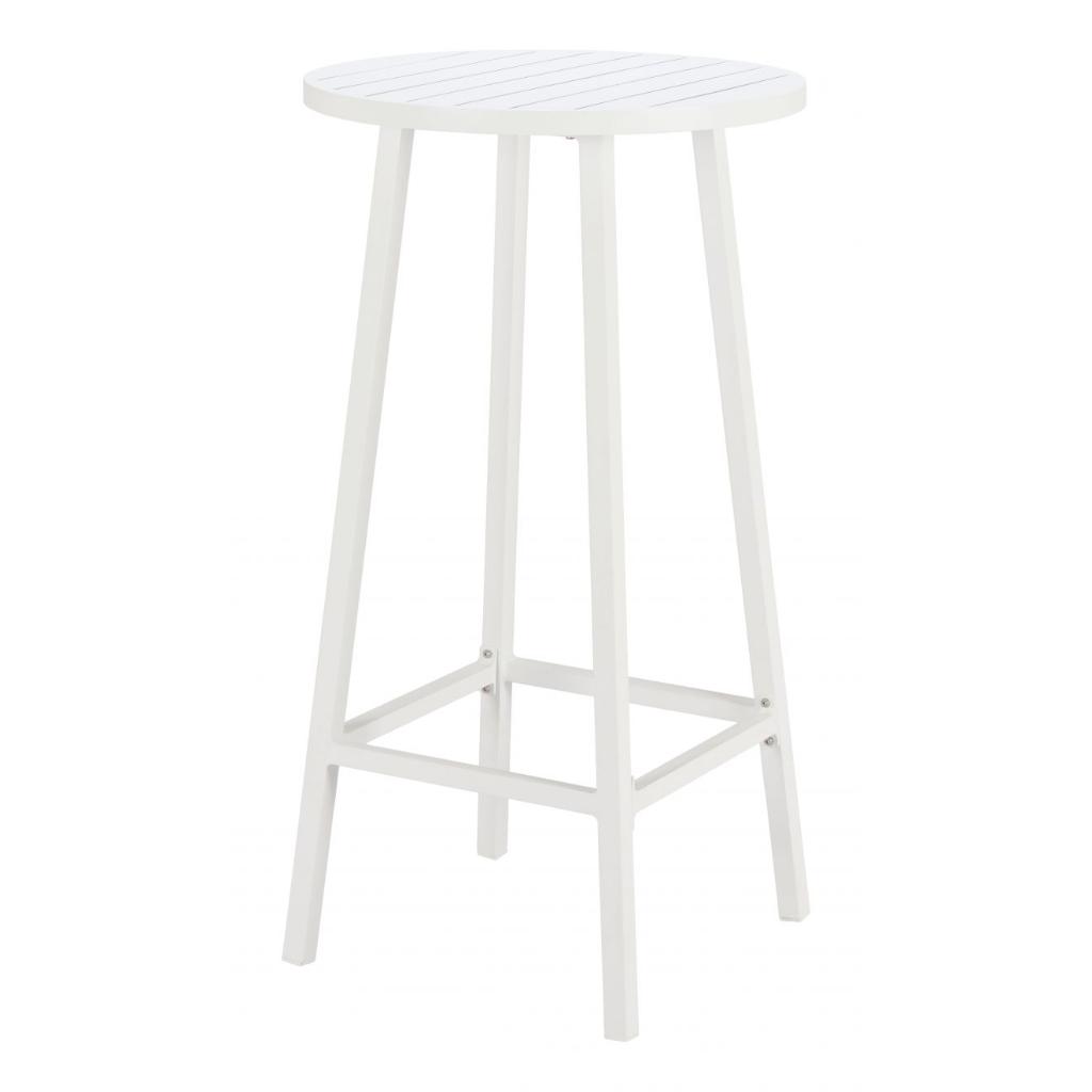 Ren Aluminum White Outdoor Bar Table